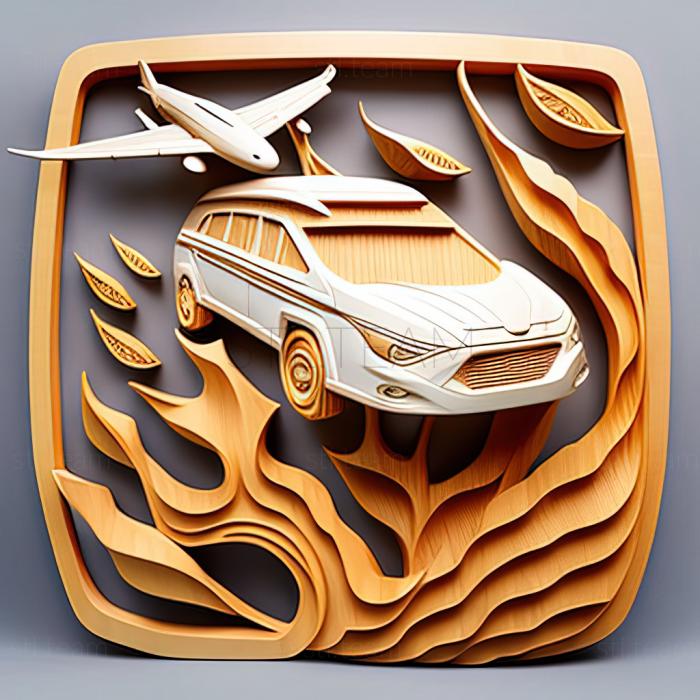 3D модель Hyundai Aero City (STL)